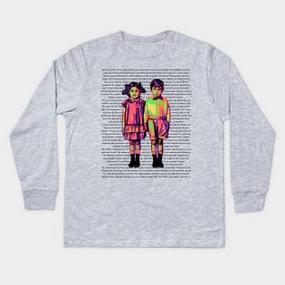 Creepy Hansel and Gretel Kids Long Sleeve T-Shirt